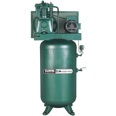 5 HP CURTIS ... VERTICAL AIR COMPRESSOR